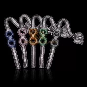 O364 twist glass pipe tobacco pipe