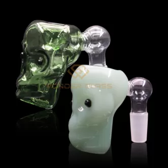 OT876 skull 14mm 19mm glass bowl glass ball