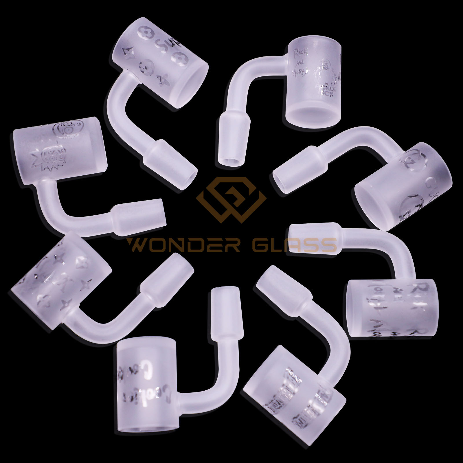 Q14mm male joint quartz banger nail