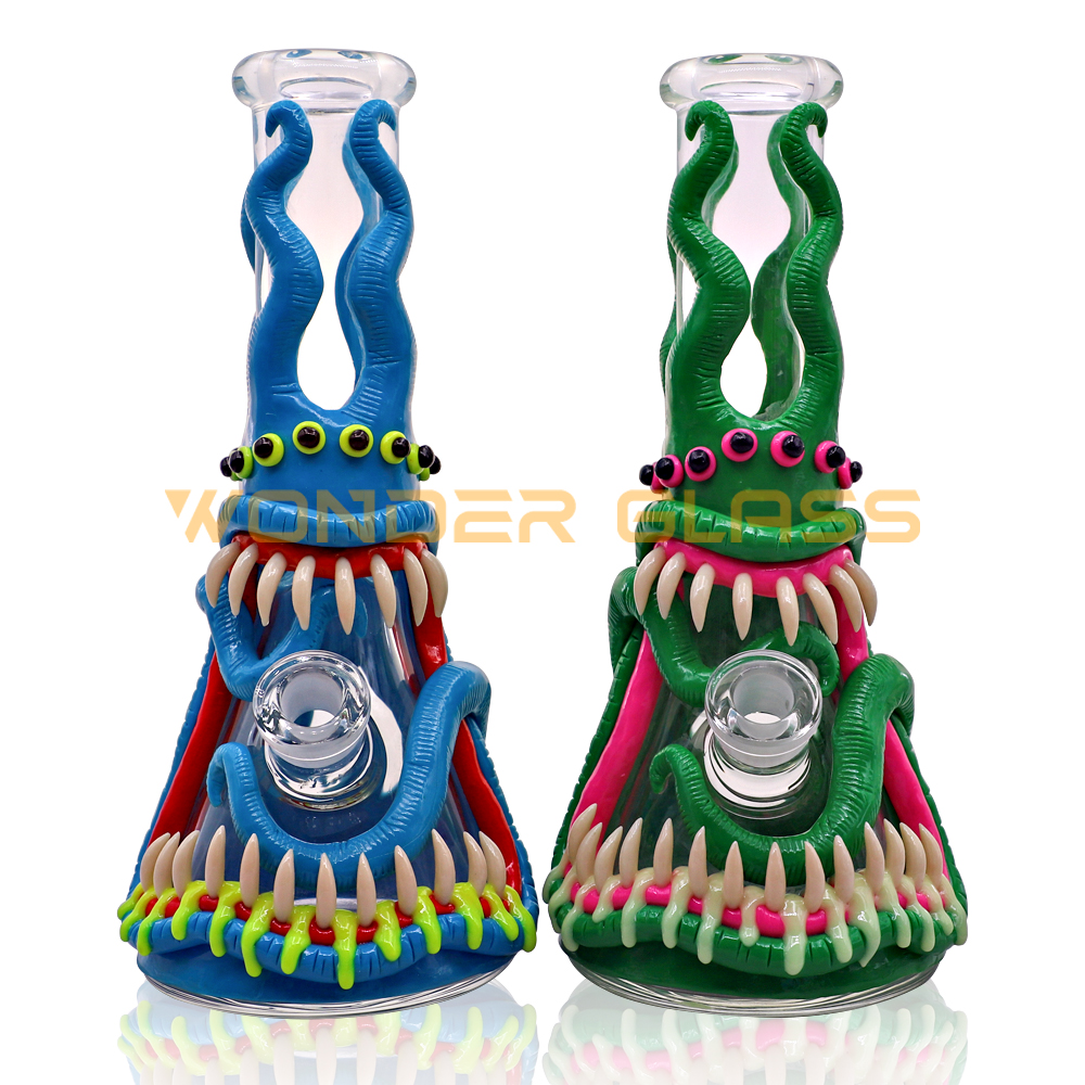 TS102 octopus 3D hand painted bong smoke bong