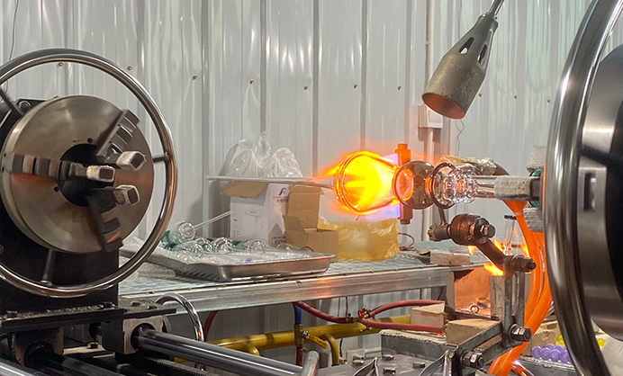 Lathe working