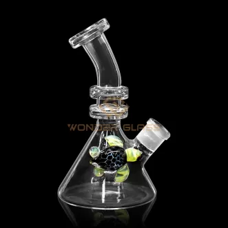 G195 Newest Colorful Tortoise Glass Bongs Made in CHina mini bong