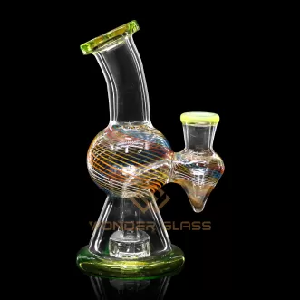 G197 Popual Colored Portabal Glass Smoke Small Glass Bongs Smoke Pipe Made In China