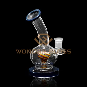 G163 2023 Newest Colors Glass Bongs Mini Classical Glass Bong Made In China