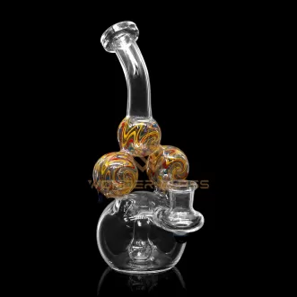 G167 Wholesale Of Ordinary Colored Glass bong High Quality Mini Glass Bongs Made In China