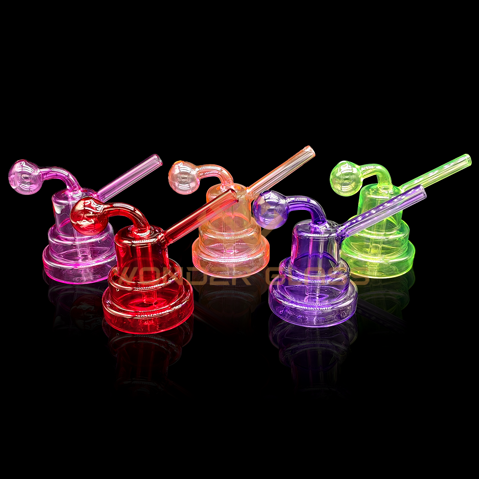 O391-S Towel shape Oil Burner Bubbler Pipe