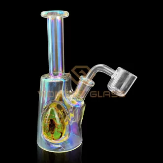 GB-405 mini water bong with insect specimen original design from Wonder Glass