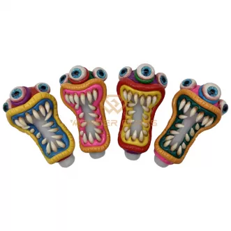 5.5inches heavy hand painted pipe with original quality