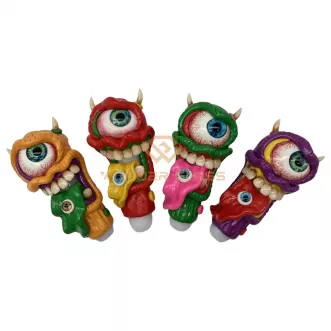 100% food grade hand painted pipe with multi-colors