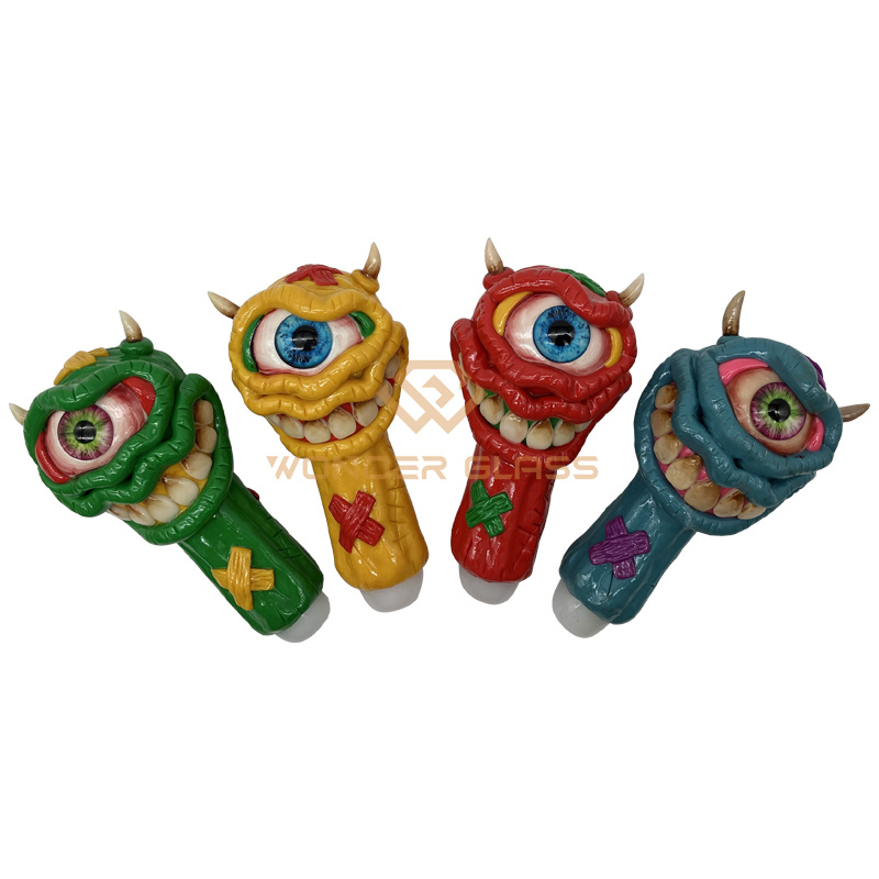 100% food grader heave hand pipe,hand painted pipe