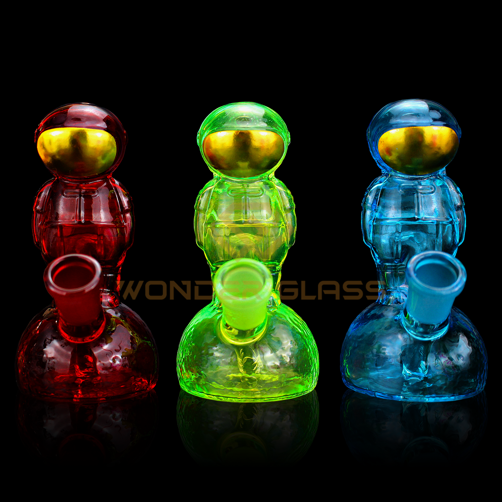 GB-214SP astronaut style mini pipe hand pipe original by wonder glass