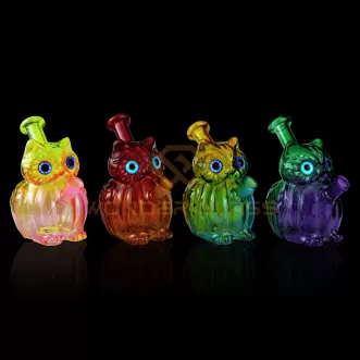 GM435 owl style with 2 colors hand pipe hotselling